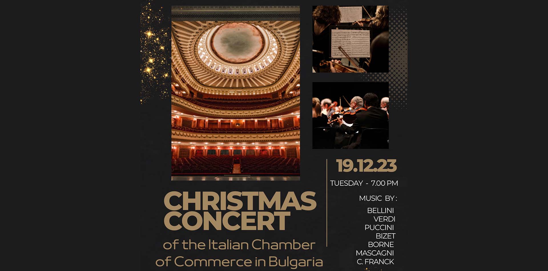 Коледен концерт на Италианската търговска камара