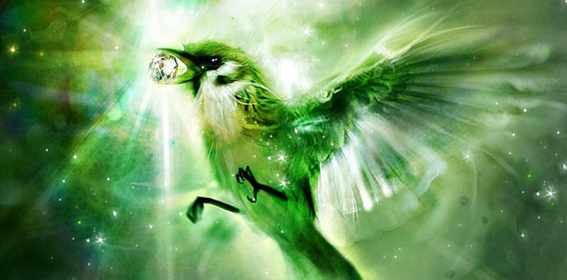 THE GREEN BIRD