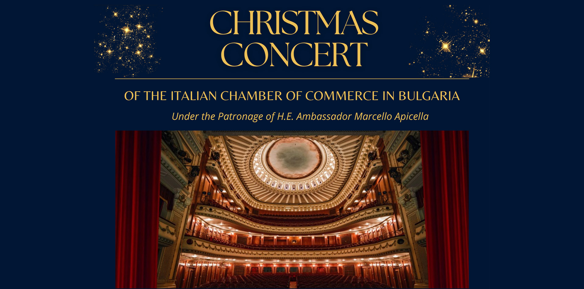 Коледен концерт на Италианската търговска камара
