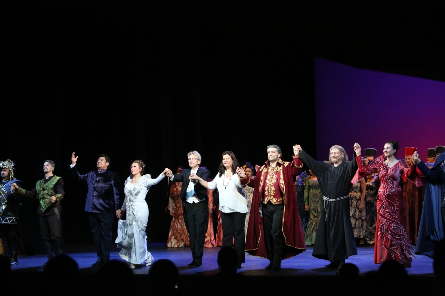 Photos from the premiere of “Simon Boccanegra” by Verdi on 17.11.2018