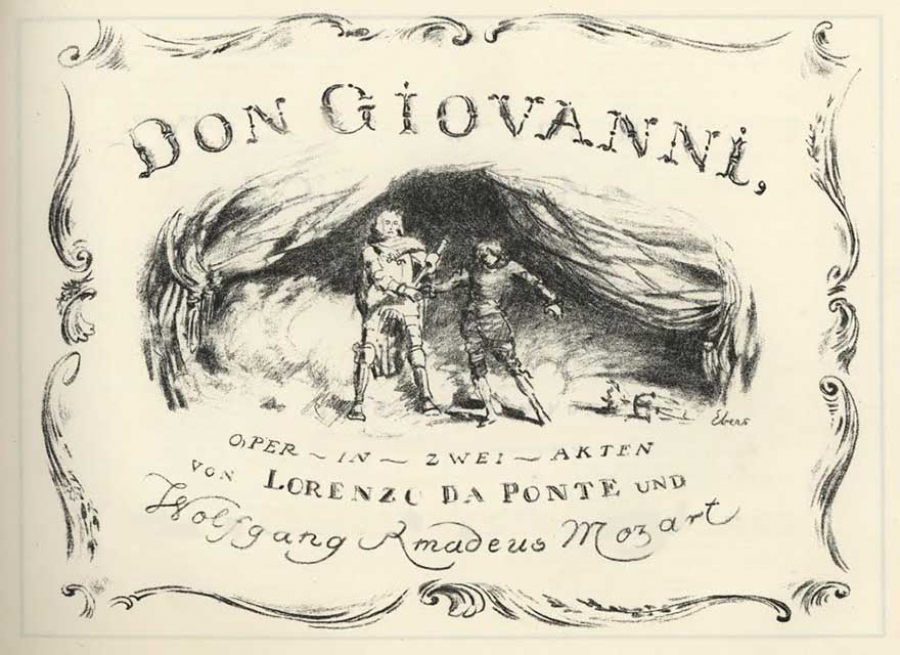 History of the creation of DON GIOVANNI