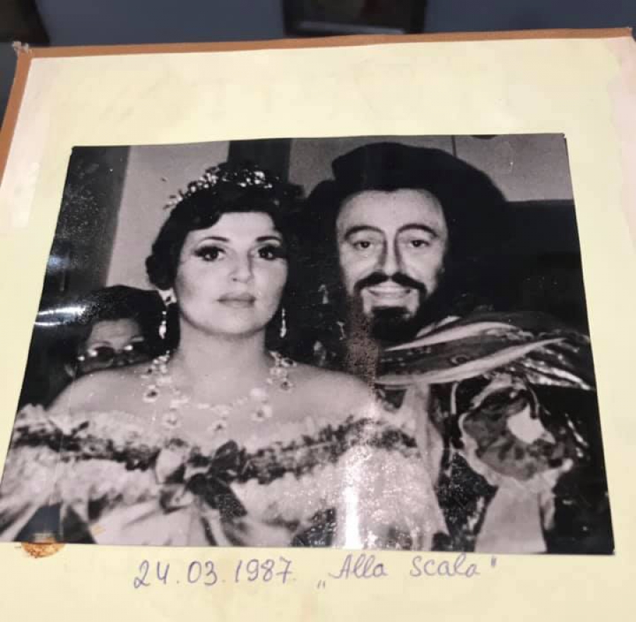 MARIA GULEGHINA’S FIRST PERFORMANCE OF “UN BALLO IN MASCHERA” WAS WITH LUCIANO PAVAROTTI AT LA SCALA