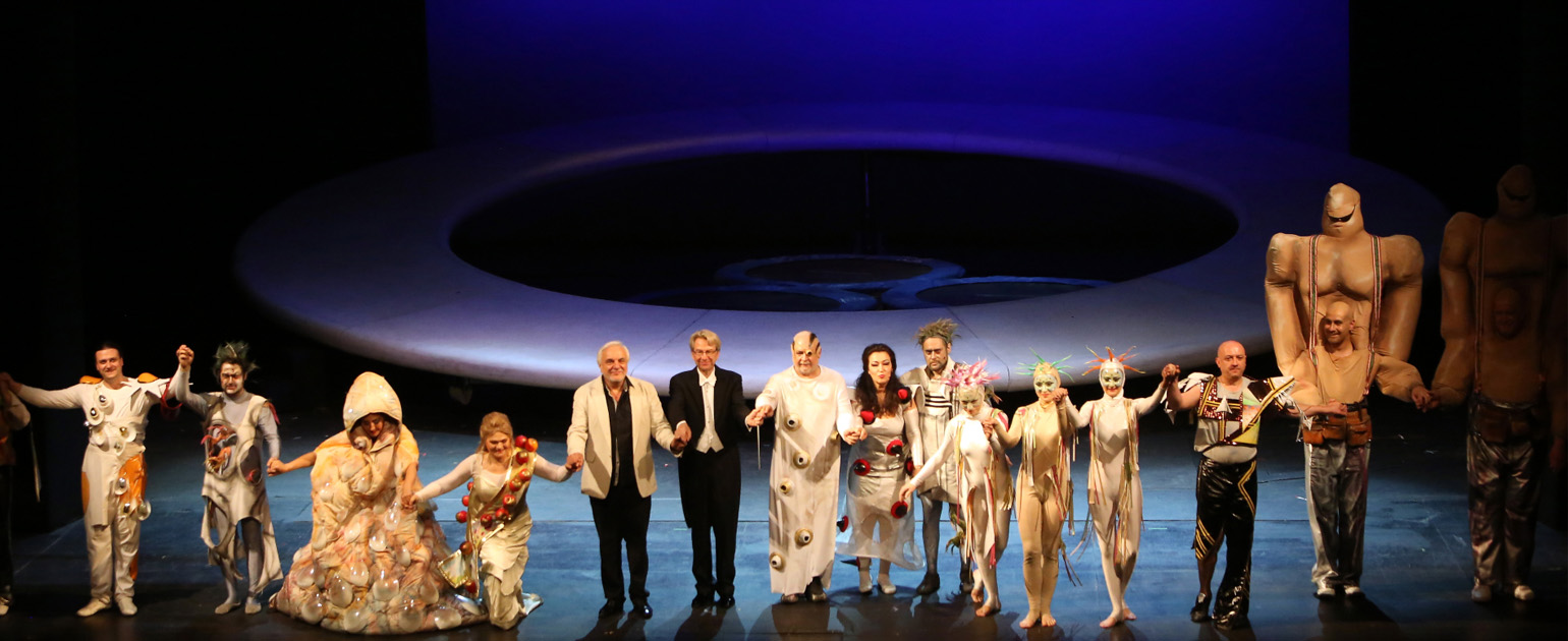 Academician Plamen Kartaloff provided idea and artistic direction to six stages of the Opera during the summer