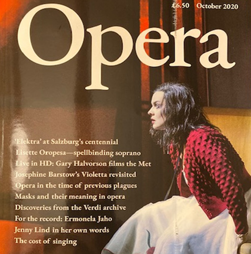 Opera magazine / Клаус Биланд - октомври 2020
