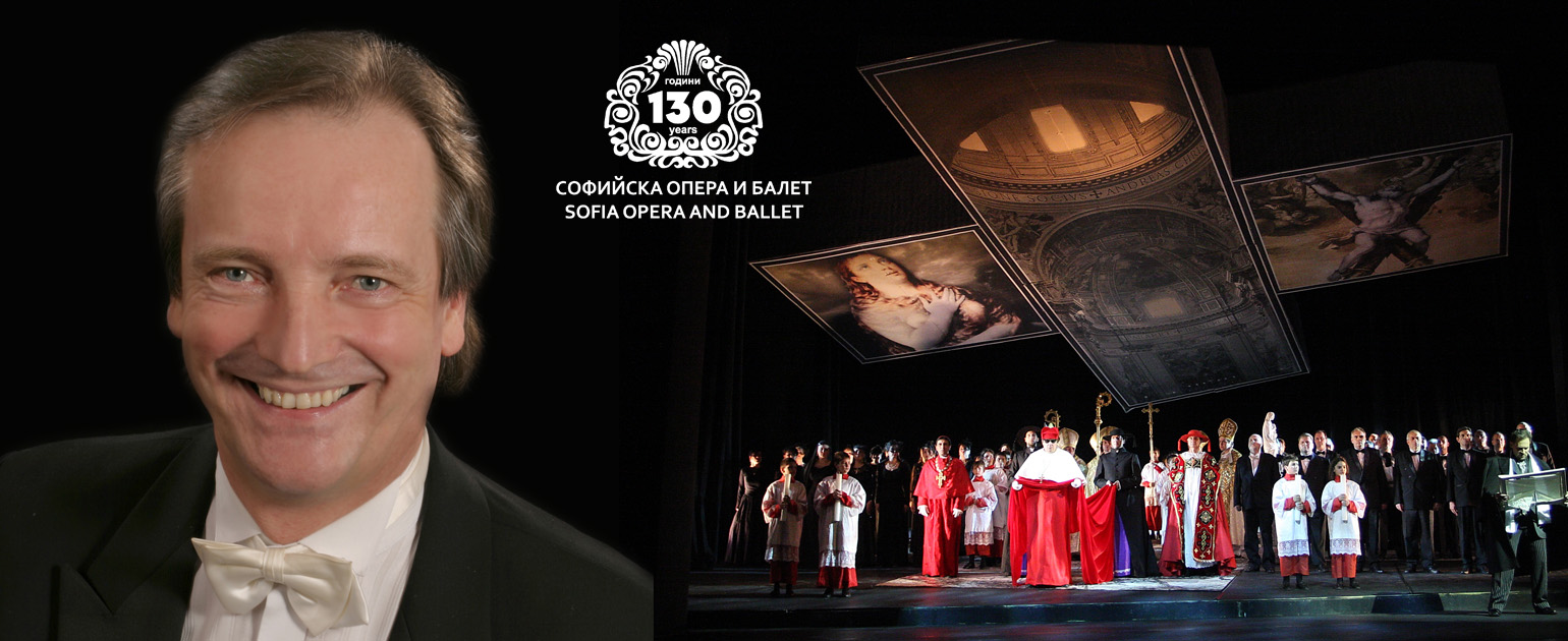 Оливър фон Донани диригент на "Тоска" от Джакомо Пучини на 25 февруари