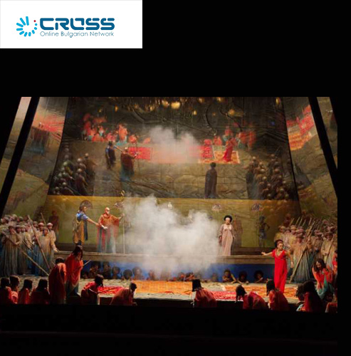 Again “Aida” by Giuseppe Verdi, staging by Hugo de Ana, on the stage of the Sofia Opera