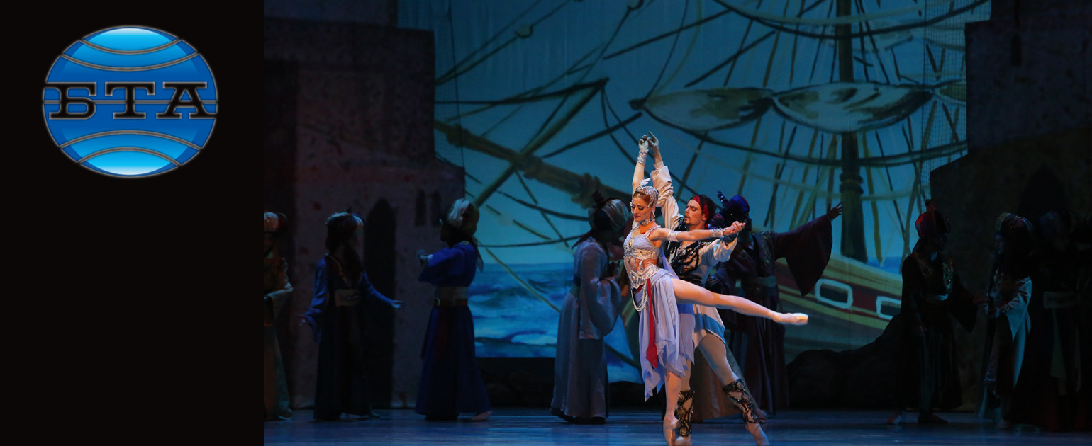 Marta Petkova and Nikola Hadzhitanev dance in different casts of the ballet “Le Corsaire”