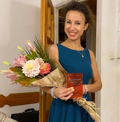 Весела Делчева получи приза на предаването „Алегро Виваче“ на БНР