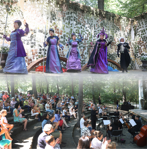 The children's opera "Die Zauberflöte" launches the festival "Opera in the Park"