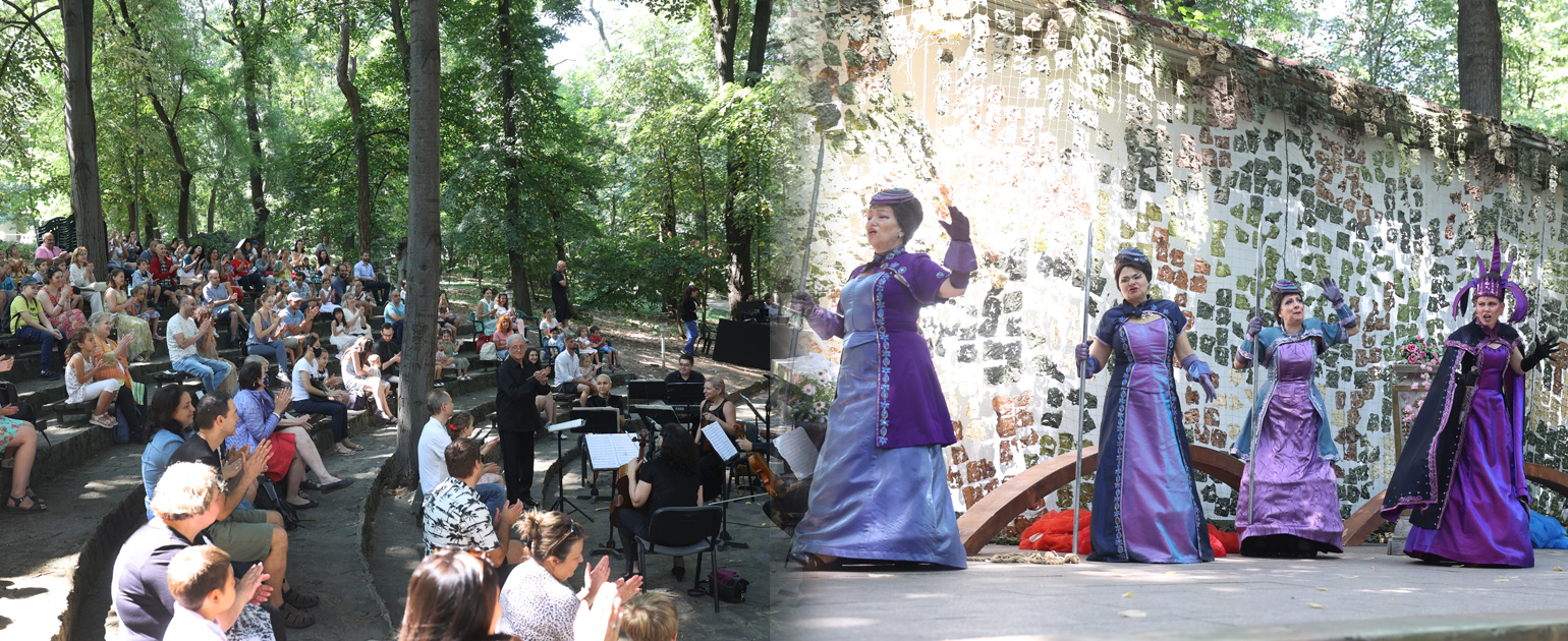 The children's opera "Die Zauberflöte" launches the festival "Opera in the Park"