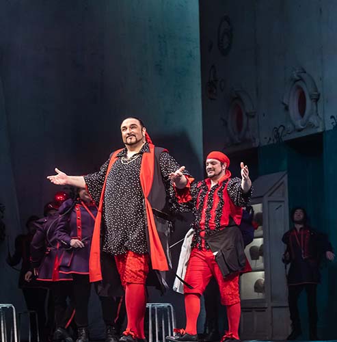Loud applause for the premiere of “Il barbiere di Siviglia” by Gioachino Rossini on 4 March