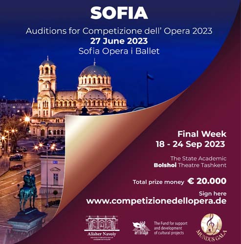 The Competizione dell‘ Opera 2023