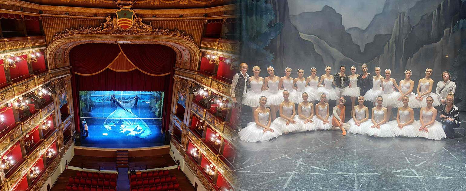 Sofia Opera Ballet performs at the Verdi Theatre in Salerno, Italy