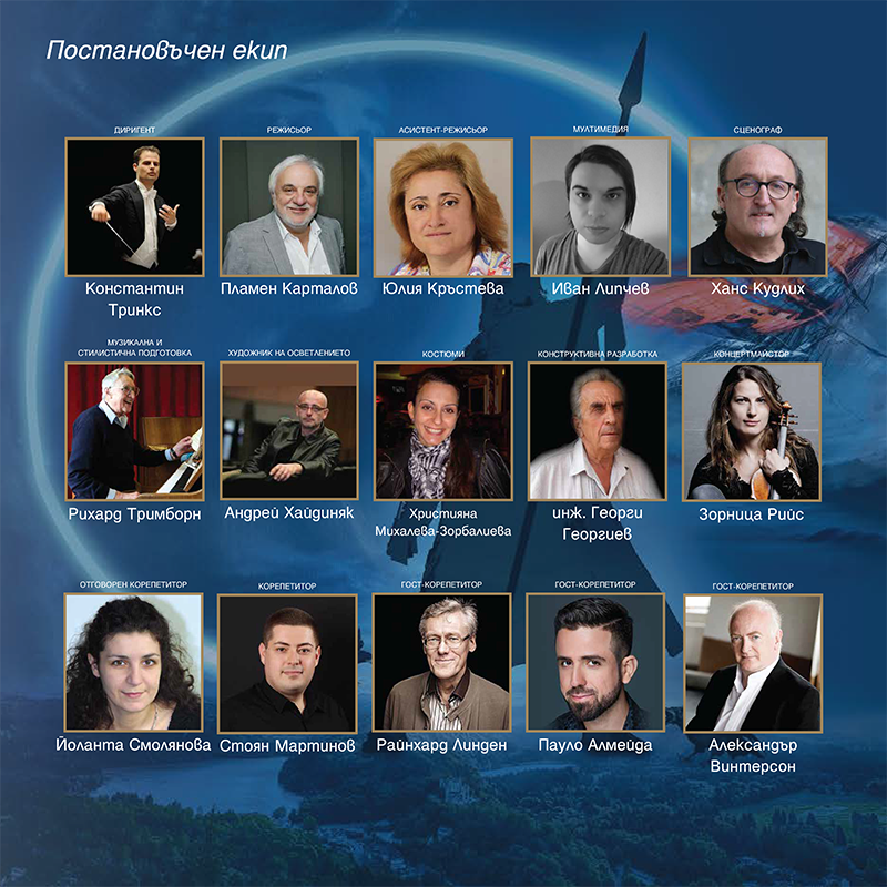 РЕЙНСКО ЗЛАТО - Постановъчен екип / DAS RHEINGOLD - Production team