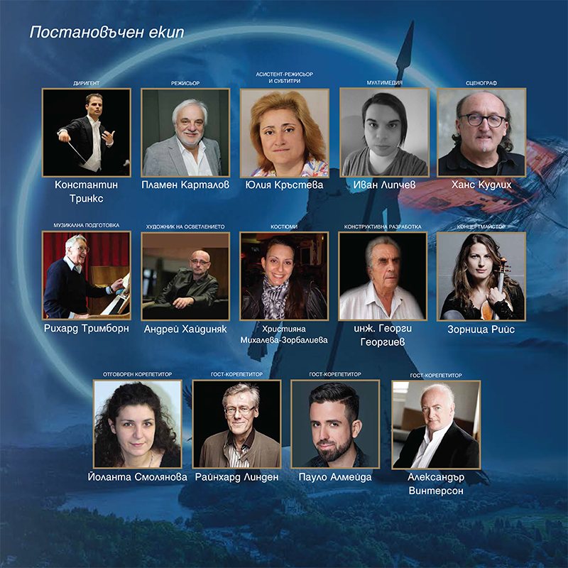 ВАЛКЮРА Постановъчен екип / DIE WALKÜRE Production team