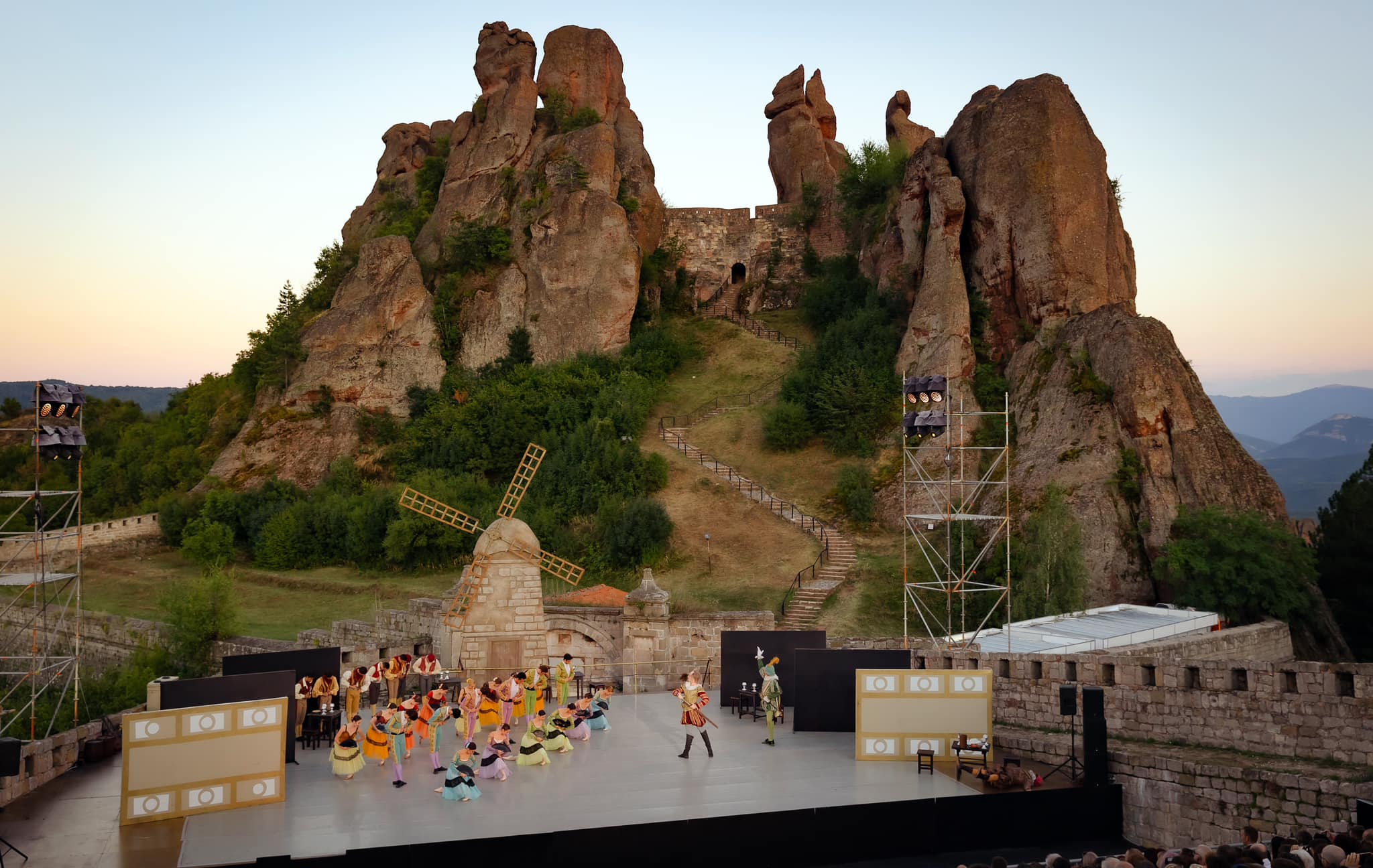 The ballet spectacle "Don Quixote" by Ludwig Minkus on the summer stage "Opera of the Peaks"