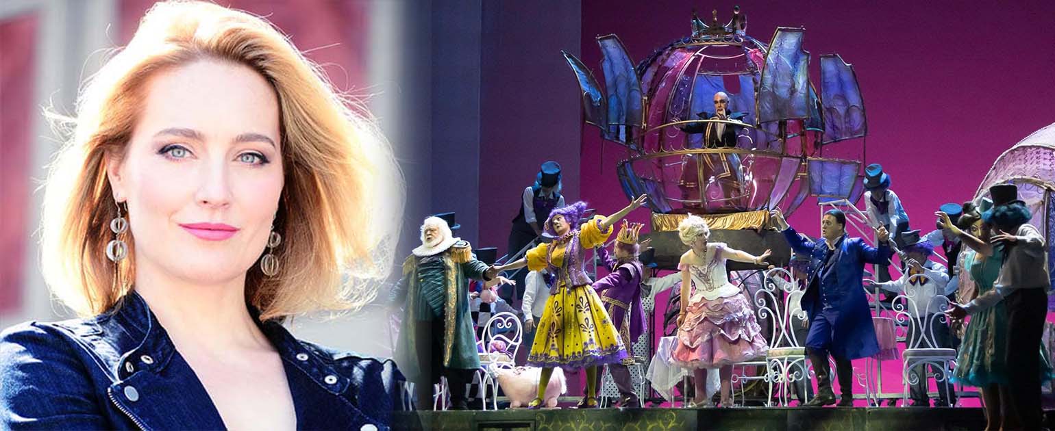 On Saturday evening, 28 October, the mezzo-soprano Anna Werle will Impersonate the character of Cinderella
