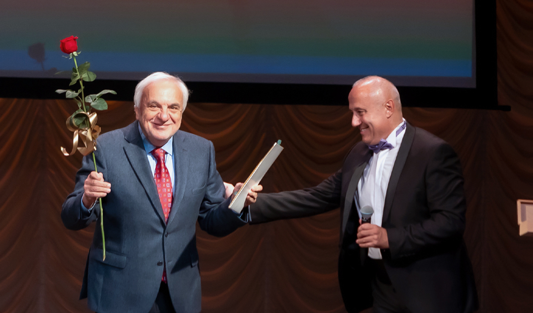 "Crystal Lyre" for lifetime contribution of Acad. Plamen Kartaloff