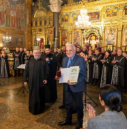 Plamen Kartaloff received a high award – the “John Koukouzelis” Order