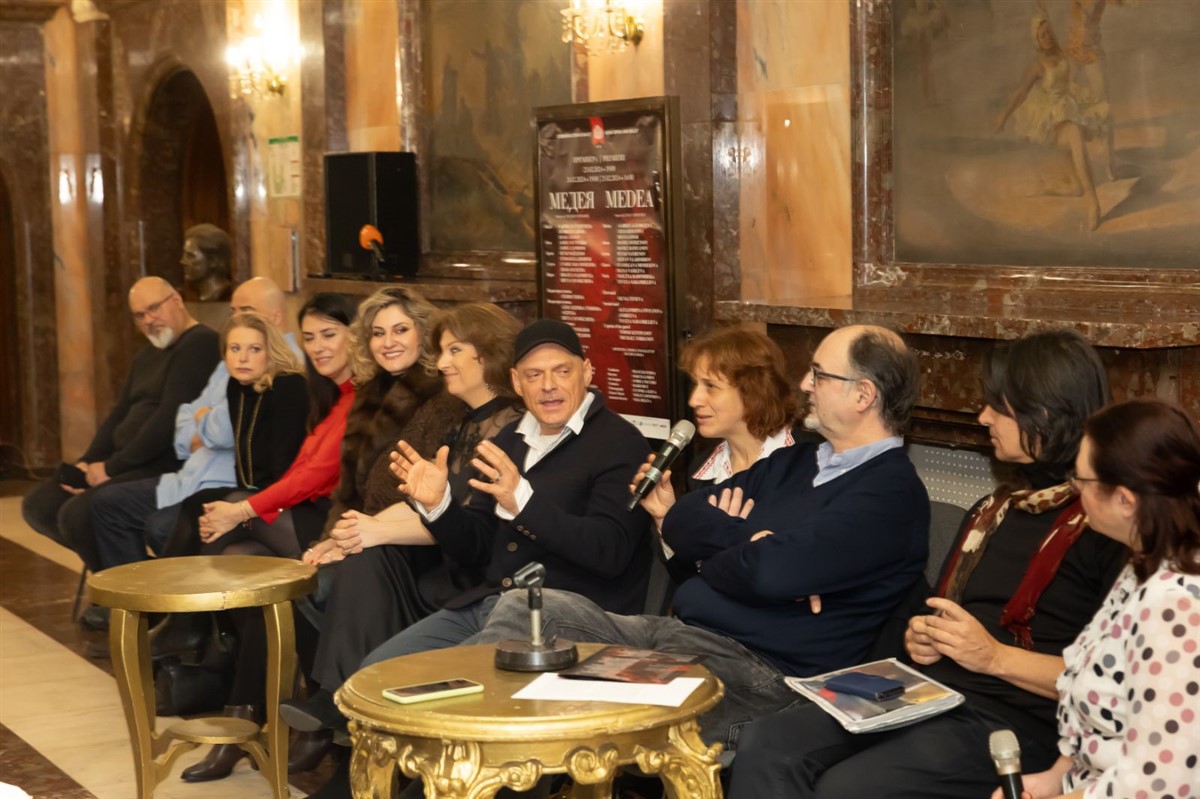 Photo: Пресконференция по повод премиерата на операта „Медея“ от Луиджи Керубини