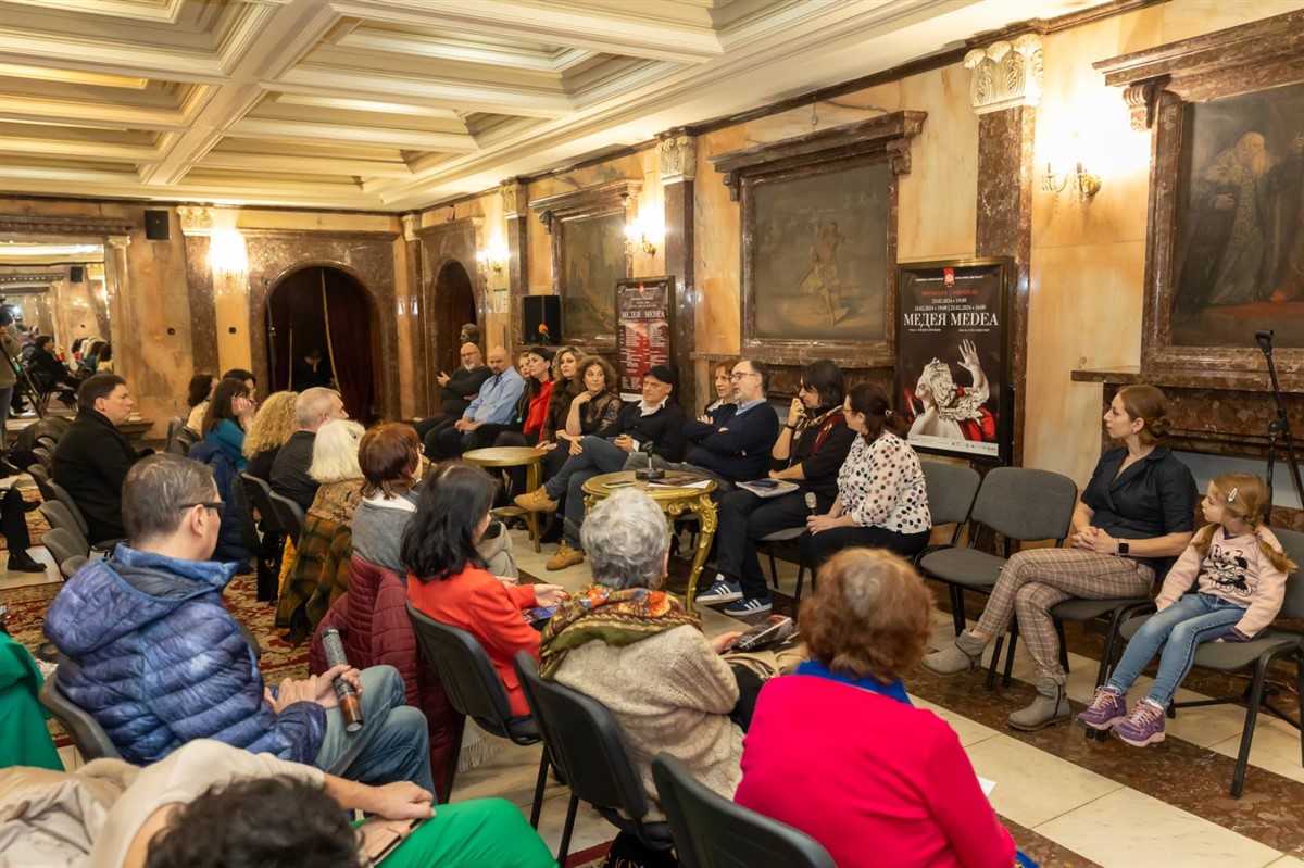 Снимка: Пресконференция по повод премиерата на операта „Медея“ от Луиджи Керубини