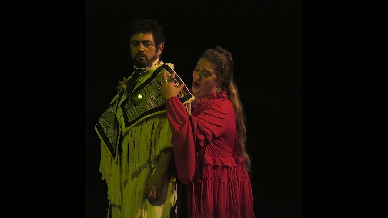 Габриела Георгиева в ролята на Медея в премиерата на едноименната опера