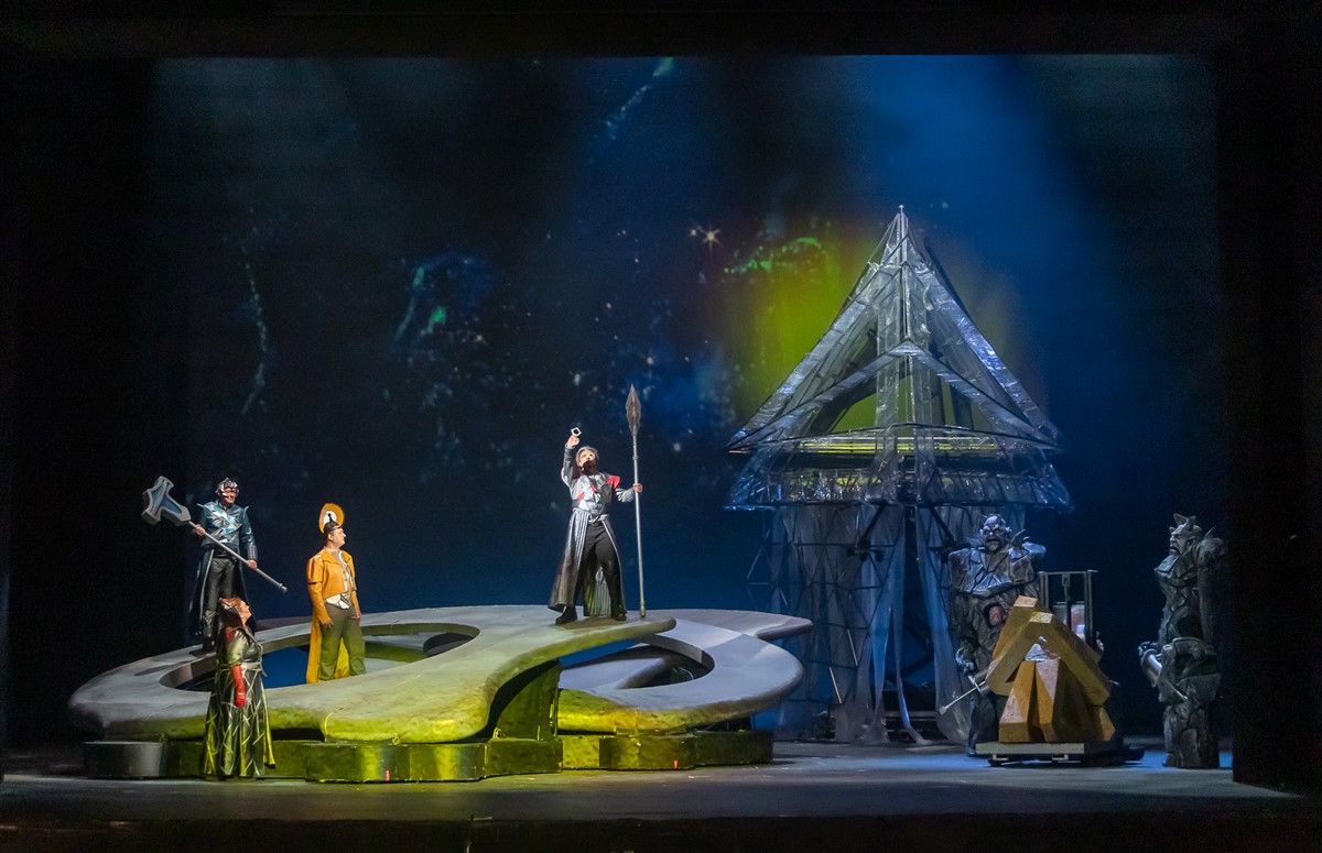 Photo: РЕЙНСКО ЗЛАТО / DAS RHEINGOLD by Richard Wagner 2024