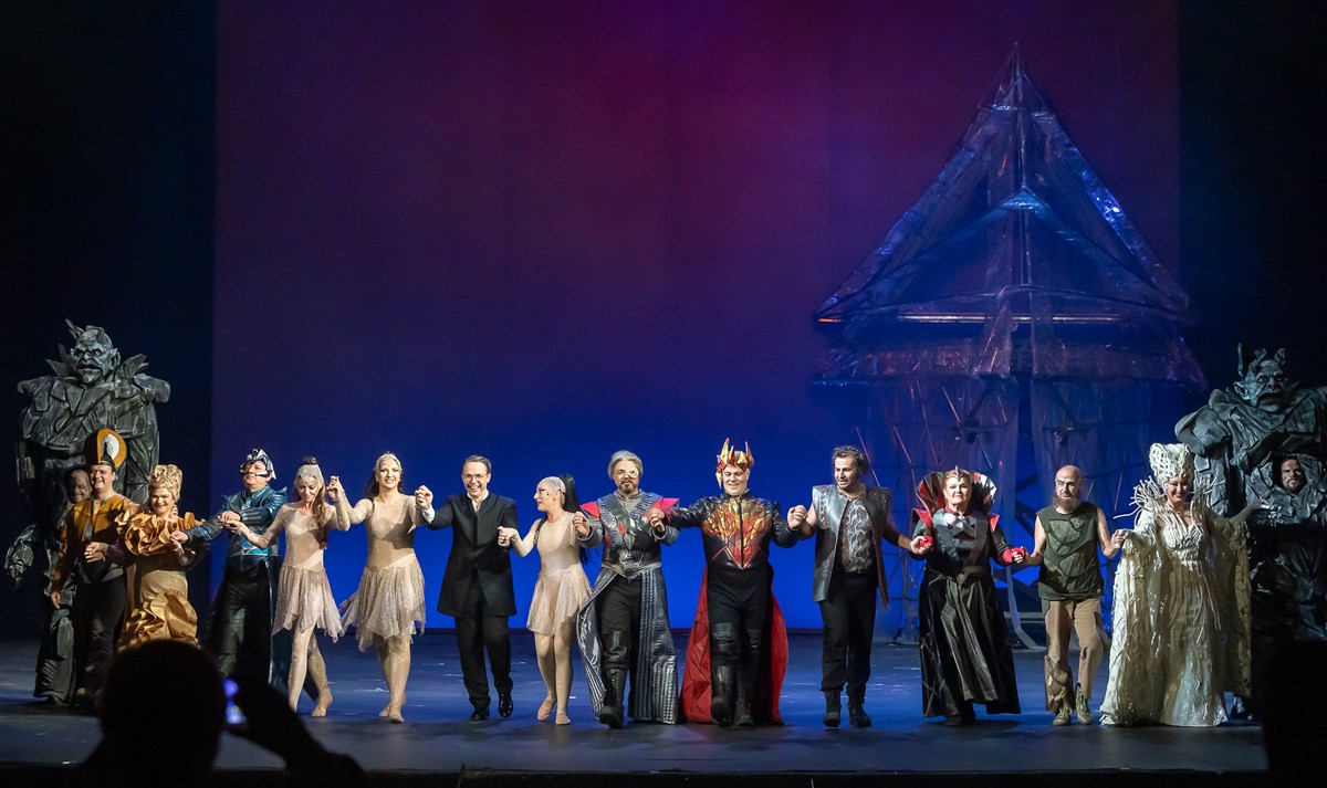 Photo: РЕЙНСКО ЗЛАТО / DAS RHEINGOLD by Richard Wagner 2024