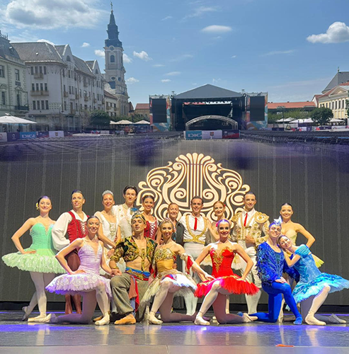 Over 2000 spectators applauded the Sofia Opera Ballet at the closing of the Sounds of Oradea Festival in Oradea, Romania