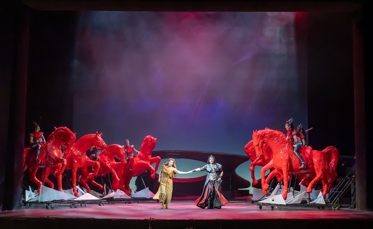 Remarkable performance of Katerina Petrova and Tsetso Ivanov in one of the most popular fragments of the ballet "Swan Lake"