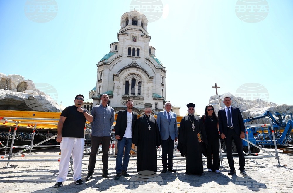 The Patriarch will attend the first performance of "The Hermit of Rila" in front of the Alexander Nevsky Cathedral