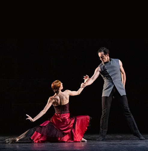 Marta Petkova and Nikola Hadjitanev were guests at Teatro Massimo in Palermo in performances of the ballet "Carmen"