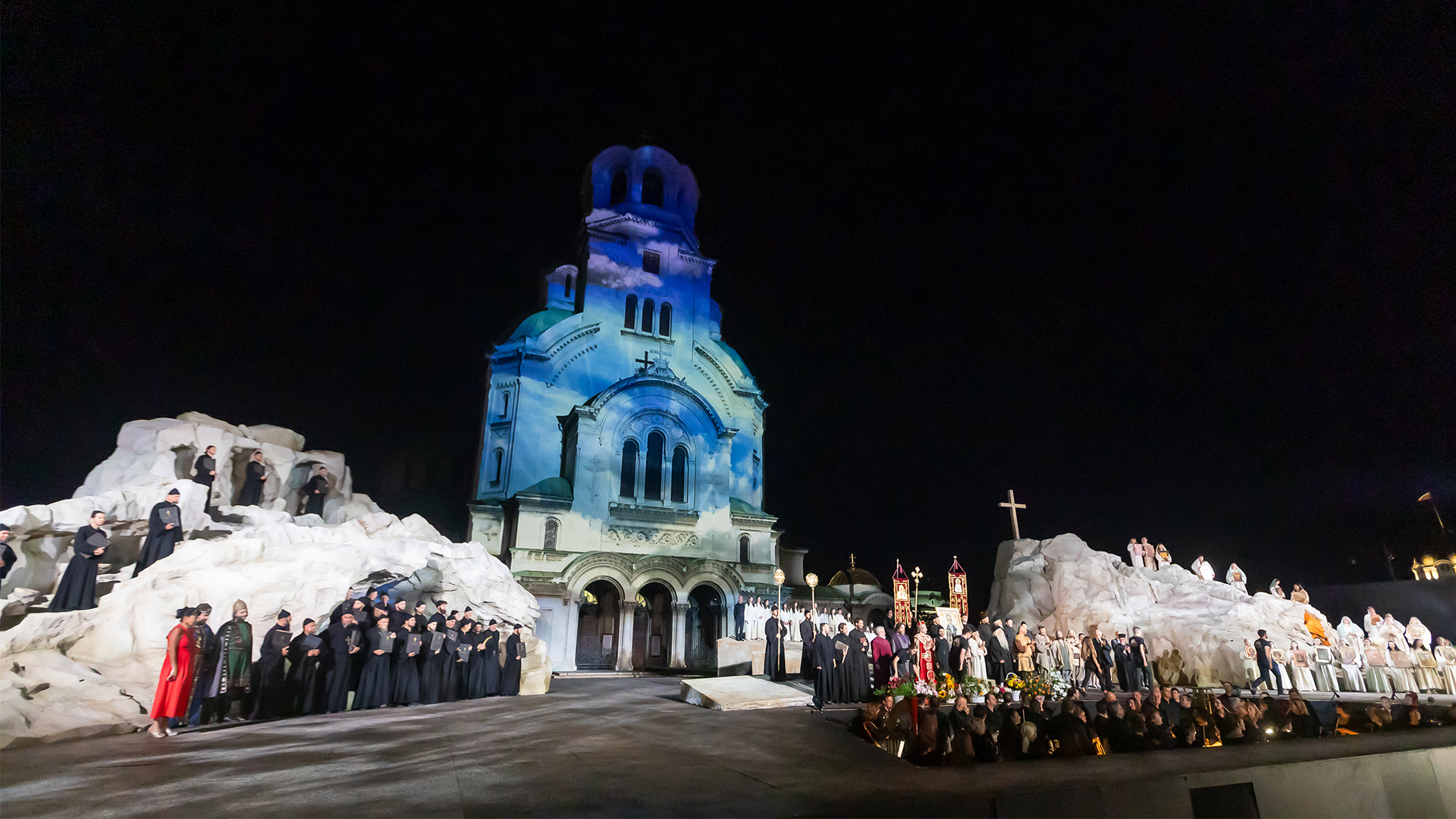 AUDIENCE RESPONSE "THE HERMIT OF RILA" IN THE ST. ALEXANDER NEVSKY SQUARE