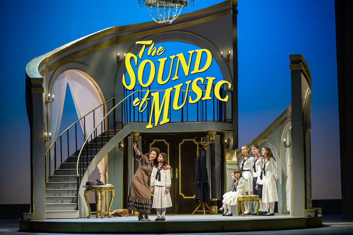 Wild applause after the first performance of “The Sound of Music” musical