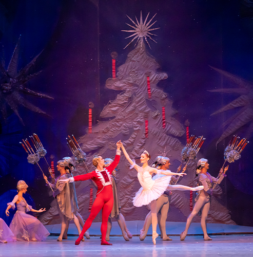 The Sofia Opera Ballet performs “The Nutcracker” by Tchaikovsky in Salerno, Italy