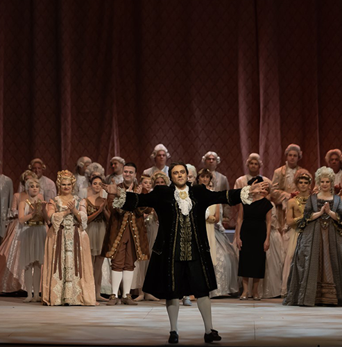 We share moments from the premiere of “Adriana Lecouvreur” on 29.11.2024