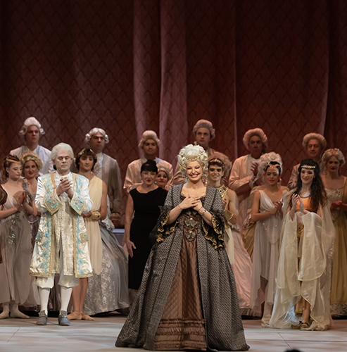 We share moments from the premiere of “Adriana Lecouvreur” on 29.11.2024