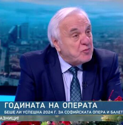 Акад. Пламен Карталов: Вагнеровият фестивал се превърна в бранд за Софийската опера