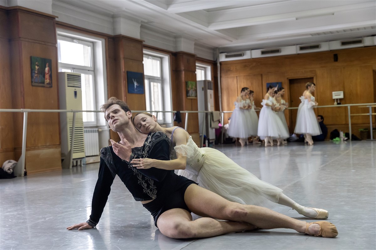 Photos of the rehearsal of “Giselle”