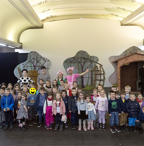 Close to fifty Sofia kindergarteners visited the Sofia Opera today