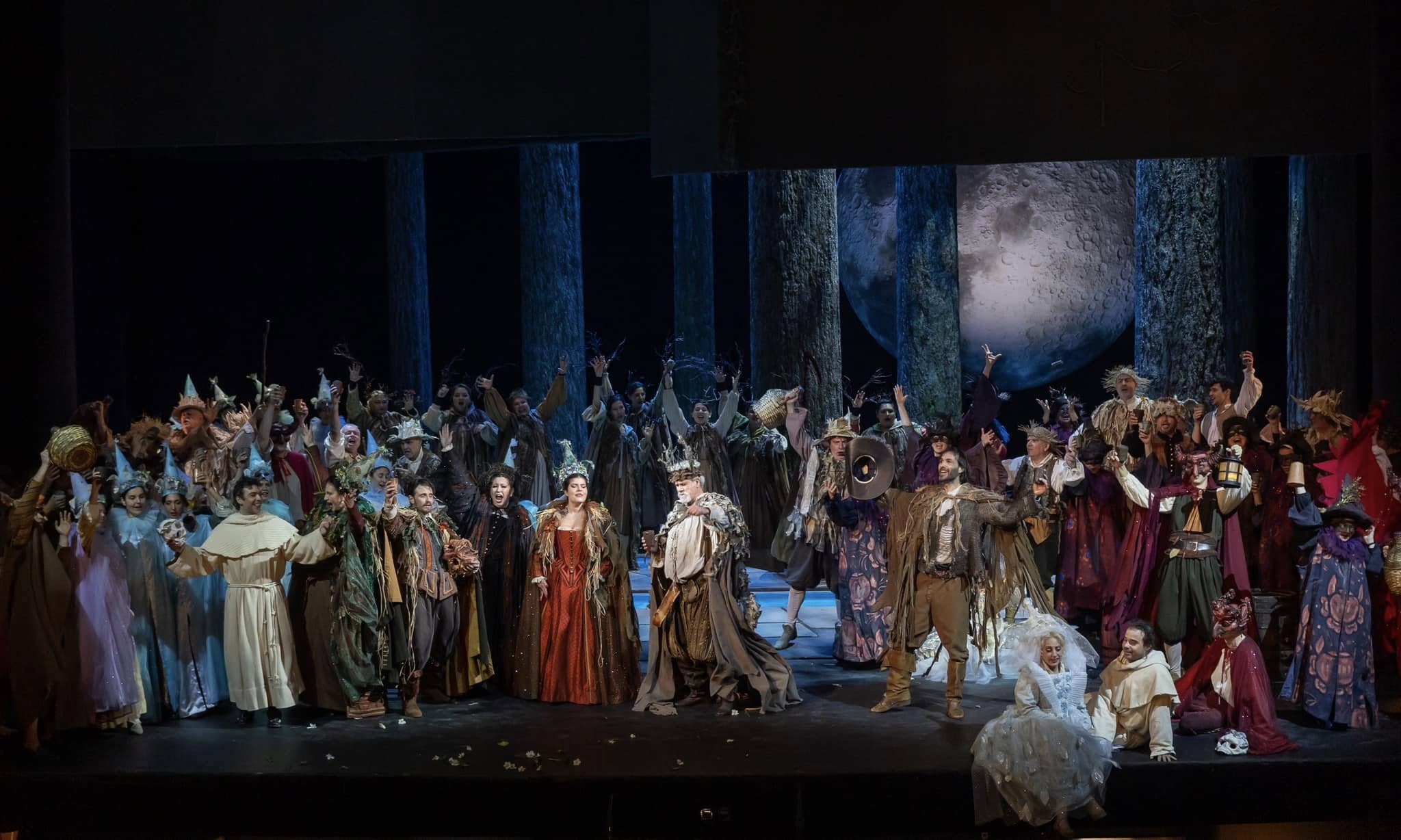 The second premiere performance of the opera “Falstaff” by Giuseppe Verdi once again had the audience on its feet