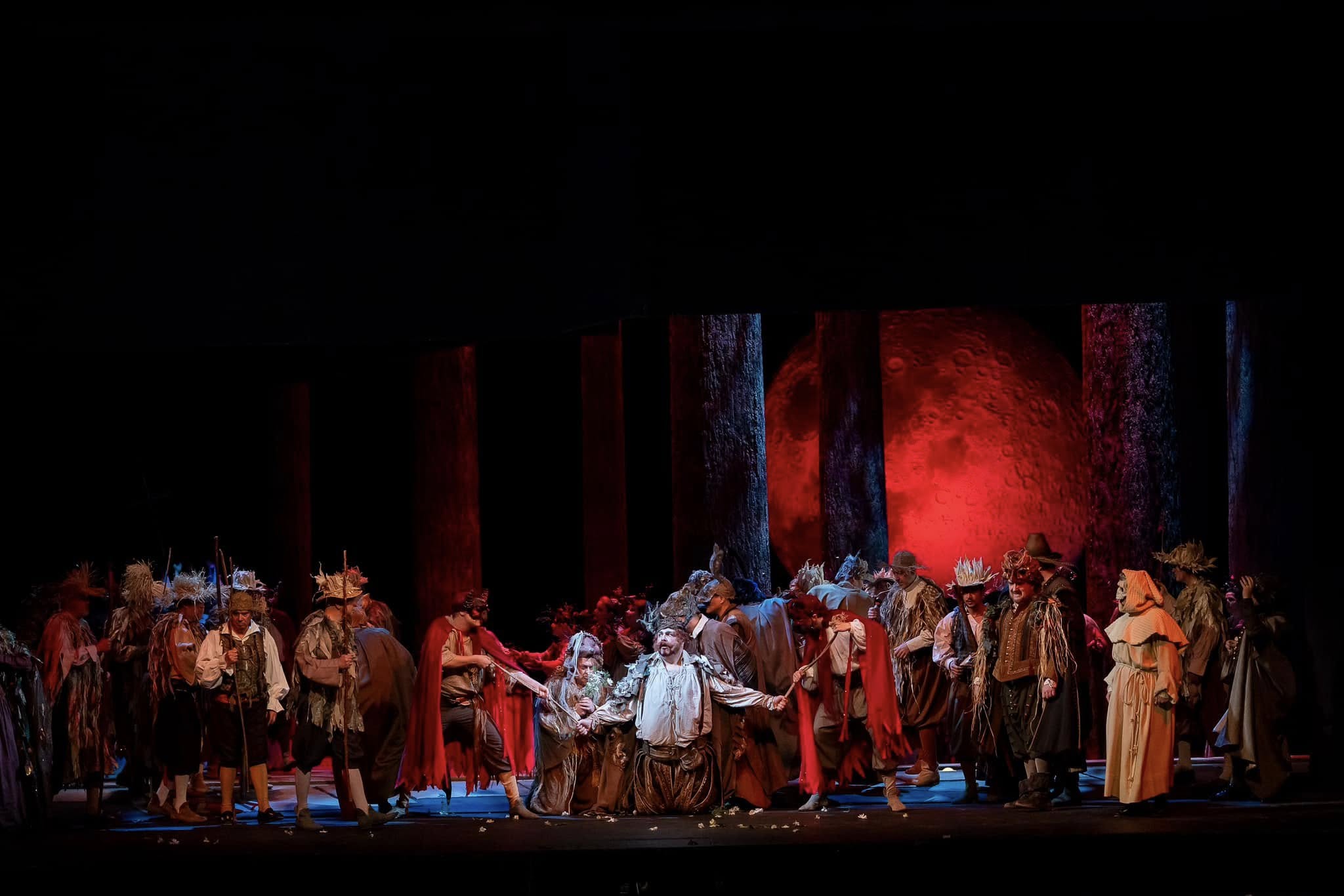 The third premiere performance of the opera “Falstaff” by Giuseppe Verdi