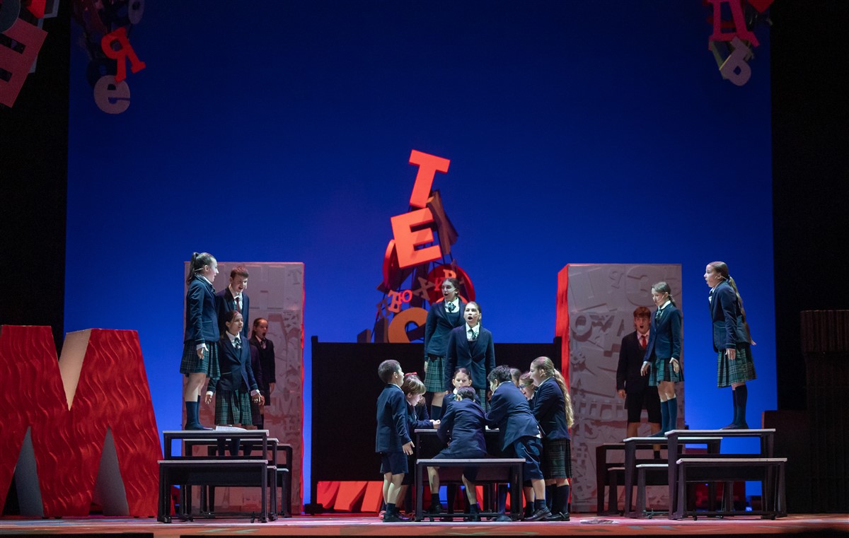 Photo: МАТИЛДА Мюзикъл / MATILDA Musical