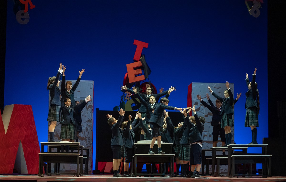 Photo: МАТИЛДА Мюзикъл / MATILDA Musical