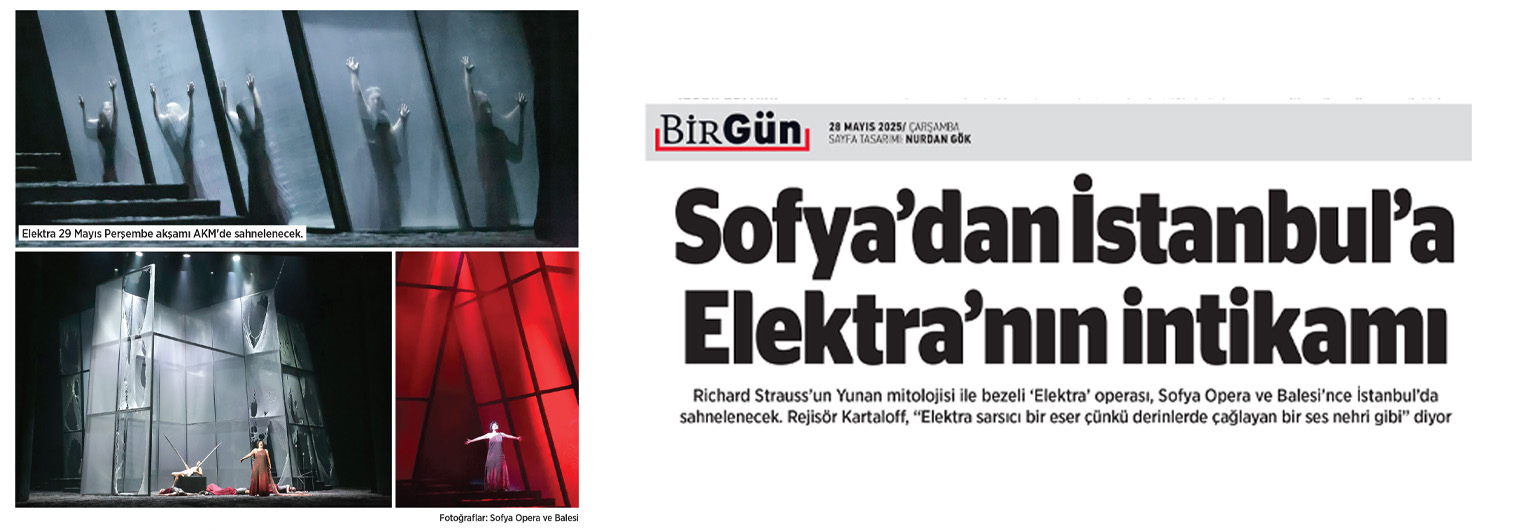 The Sofia Opera presents “Elektra” in Istanbul