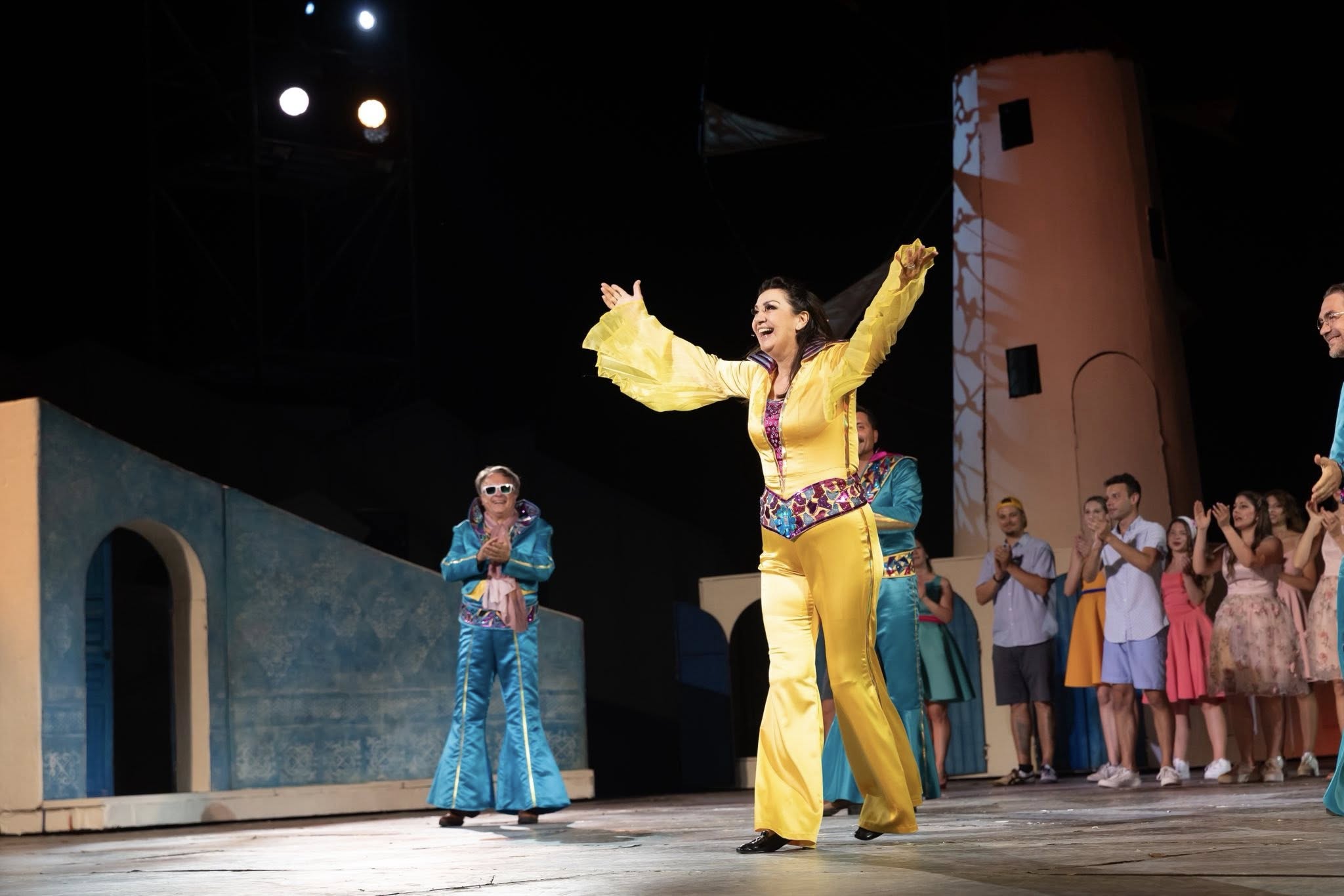 Photo: MAMMA MIA! - Musical by Benny Andersson, Björn Ulvaeus, Director Plamen Kartaloff