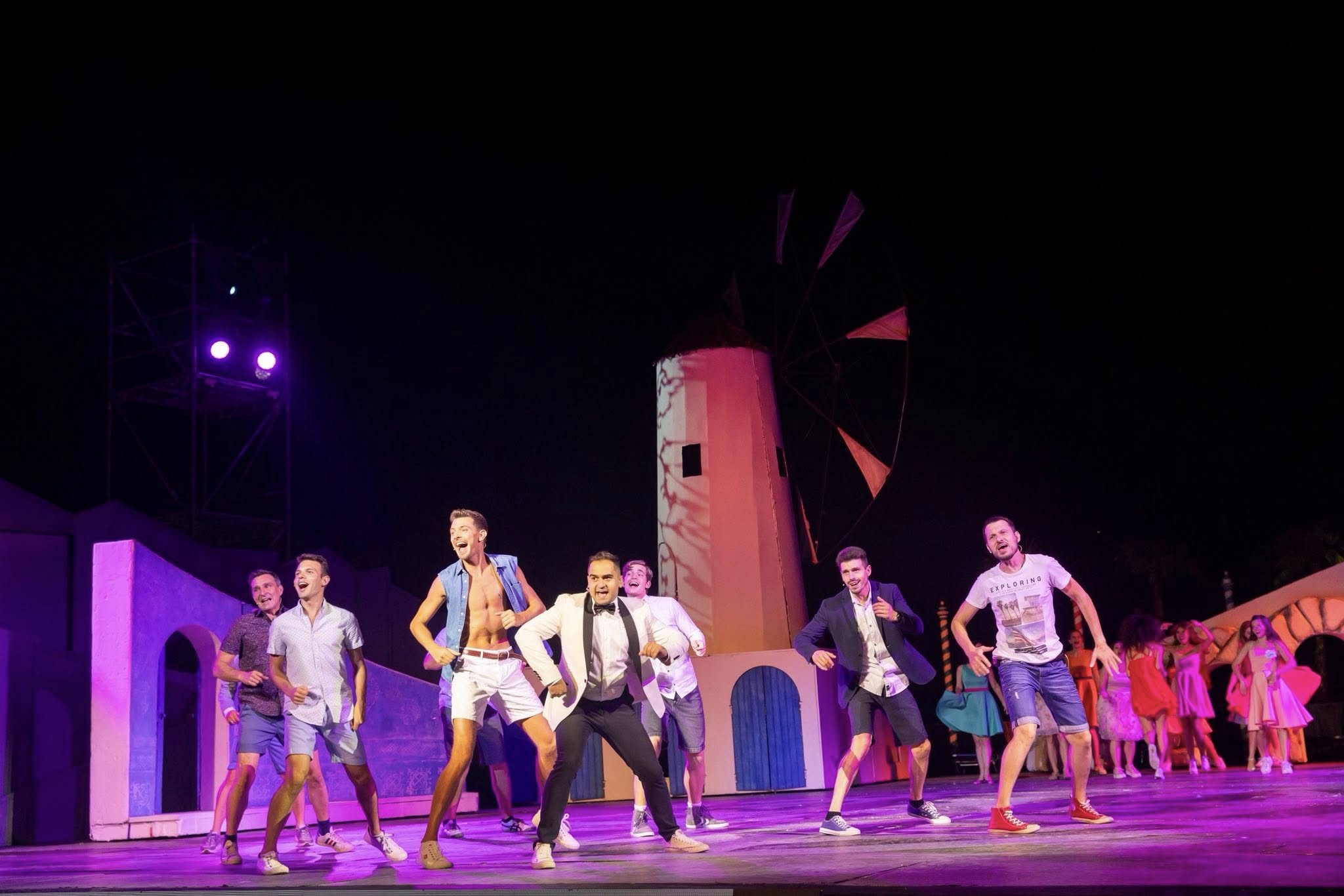 Photo: MAMMA MIA! - Musical by Benny Andersson, Björn Ulvaeus, Director Plamen Kartaloff