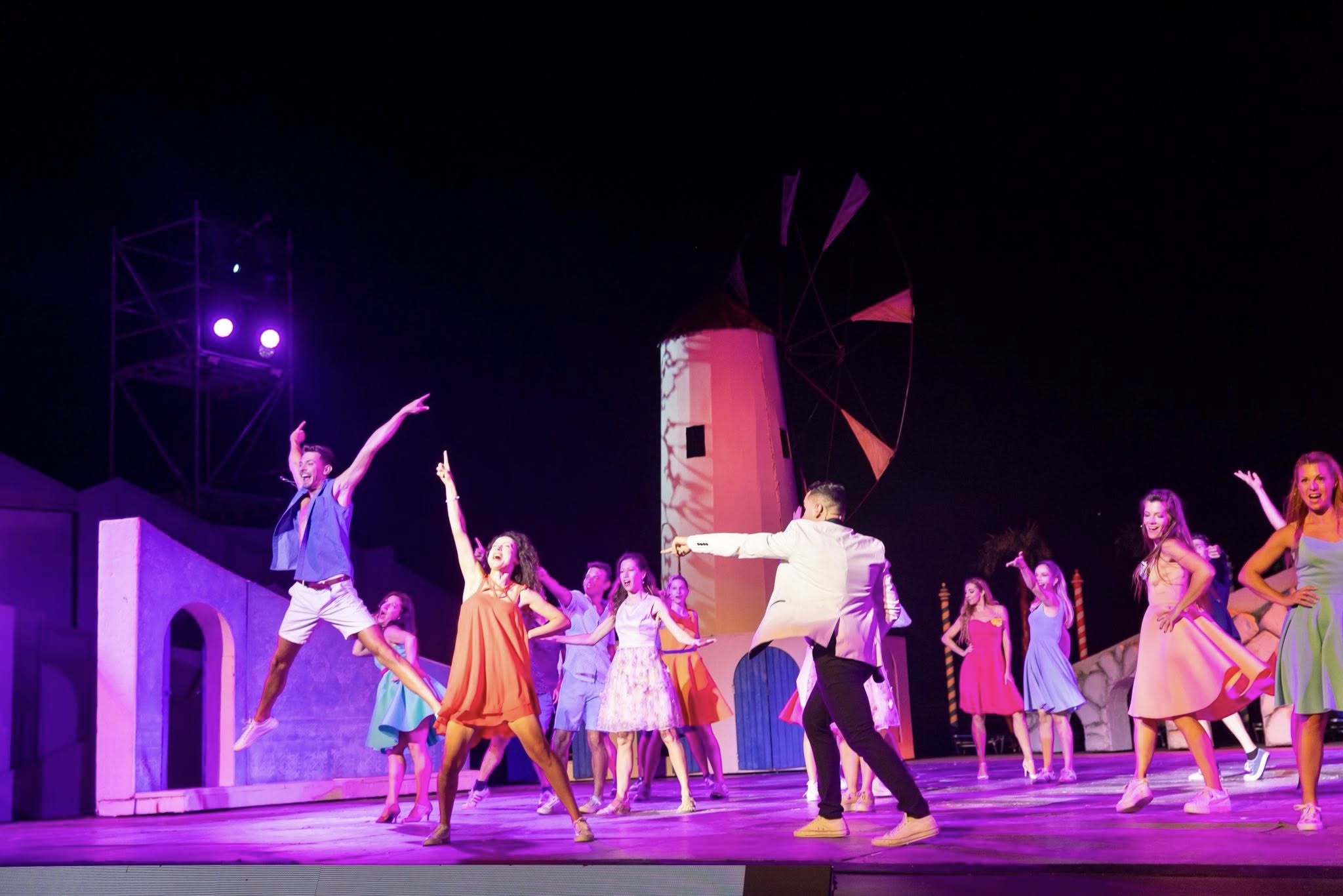 Photo: MAMMA MIA! - Musical by Benny Andersson, Björn Ulvaeus, Director Plamen Kartaloff
