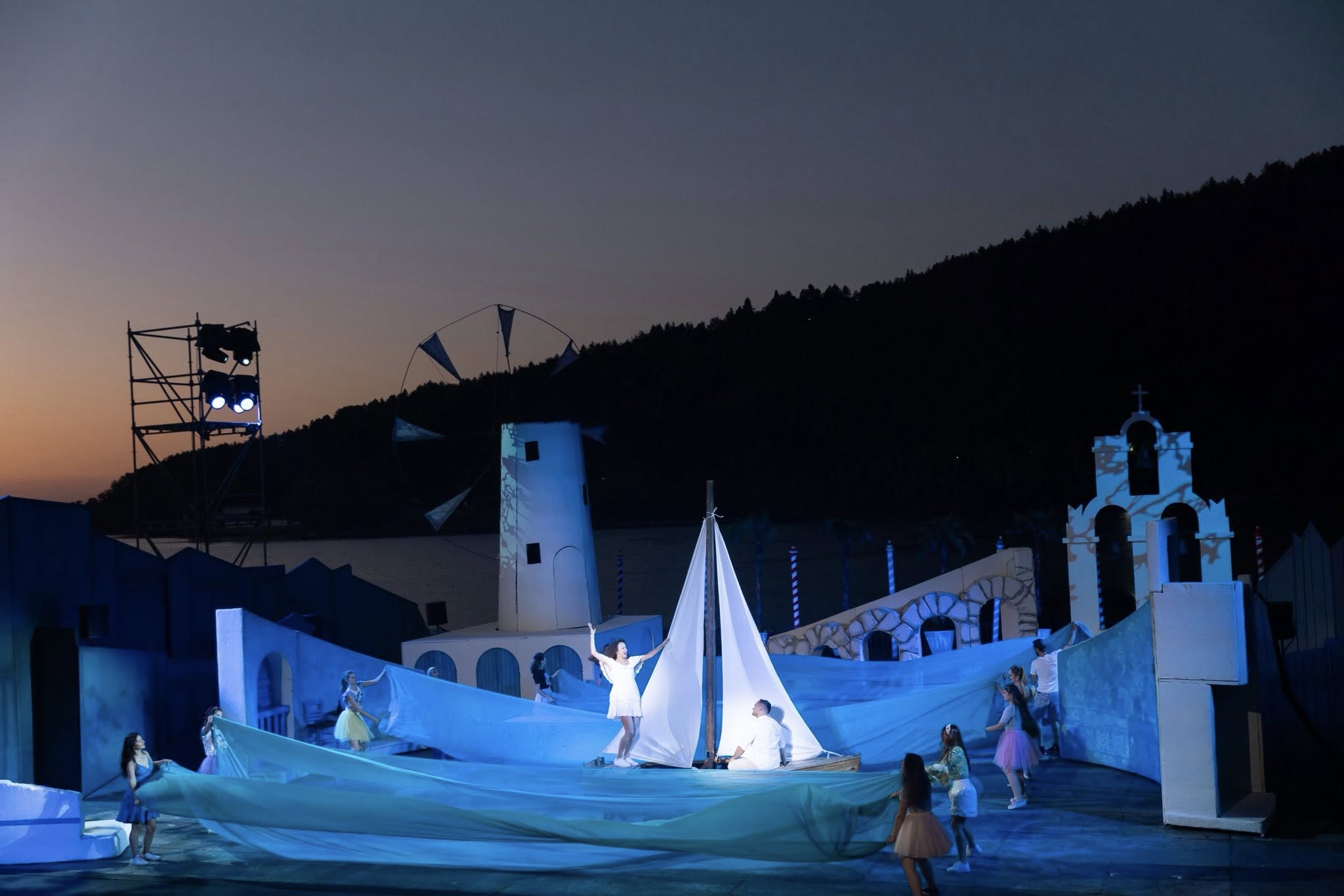 Photo: MAMMA MIA! - Musical by Benny Andersson, Björn Ulvaeus, Director Plamen Kartaloff