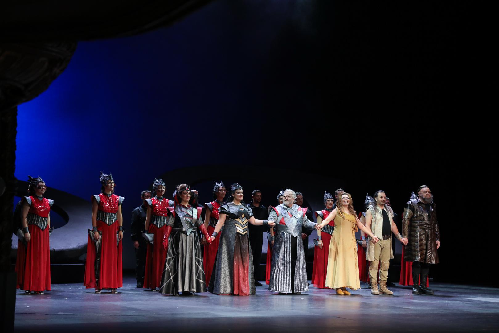 Снимка: ВАЛКЮРА / Рихард Вагнер - Снимки: Хърватски национален театър / DIE WALKÜRE Richard Wagner - in Zagreb, Croatia